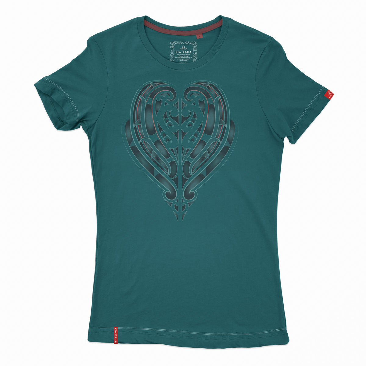 Women's Maori Art NZ Kia Kaha Printed T-shirt main image 1