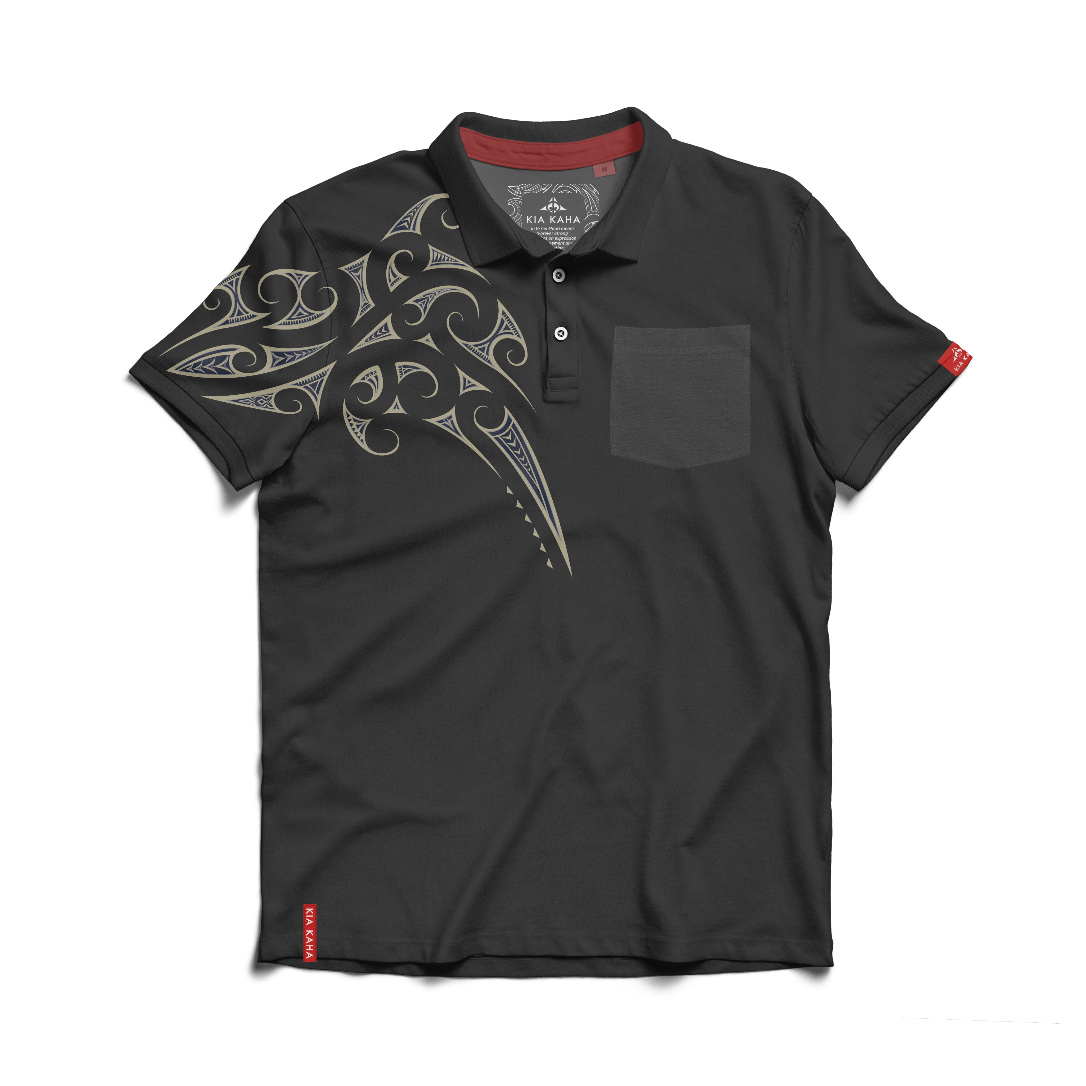 maori dress shirts Mens Maori Polo Shirt