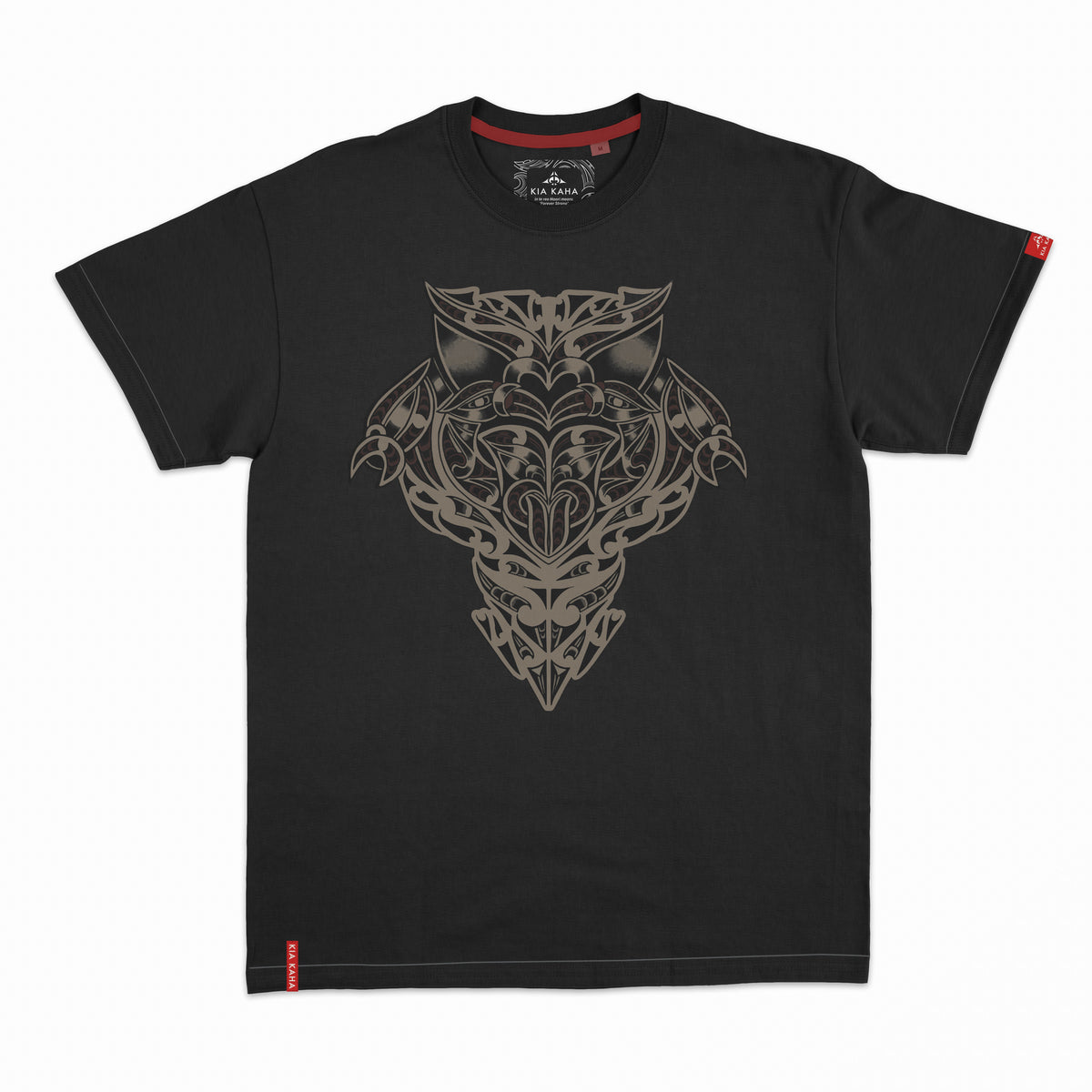 Mens Maori T Shirt - Kia Kaha